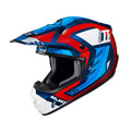 Capacete Off CSMXII Phyton Azul Vermelho e Branco - HJC
