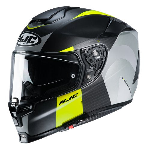 Capacete RPHA 70 Wody Preto Cinza e Verde - HJC
