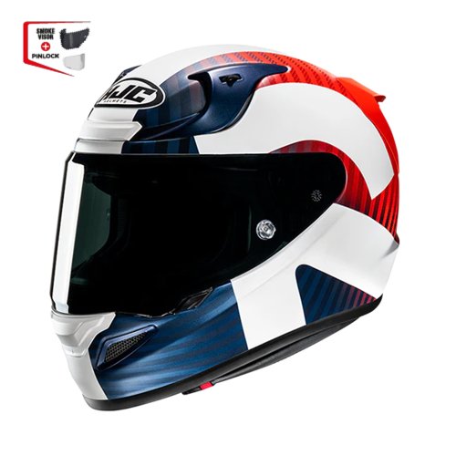 Capacete RPHA 12 Ottin Azul Vermelho Branco - HJC