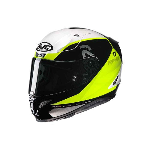 Capacete RPHA 11 Texen Preto Verde e Branco - HJC