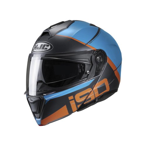 Capacete I90 May Azul e Laranja - HJC