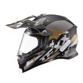 Capacete Carcara - Grow Cinza e Marrom - TEXX