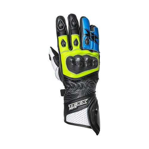 Luvas Pista V2 Azul Verde - TEXX