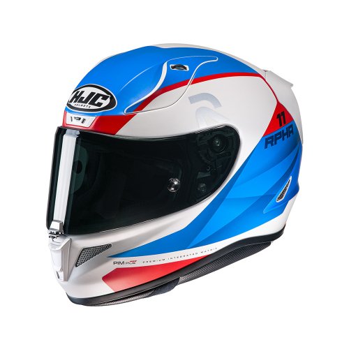 Capacete RPHA 11 Texen Branco Azul e Vermelho - HJC