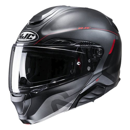 Capacete RPHA 91 Combust Preto Chumbo e Vermelho - HJC