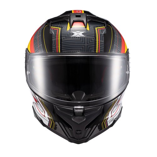 Capacete Fecha Kaiman Flag Alemanha Bril - TEXX