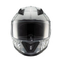 Capacete Fechado Hawk Fury Cinza Amarelo Vermelho - TEXX