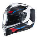 Capacete RPHA 70 Kosis Preto Branco Azul e Vermelho - HJC