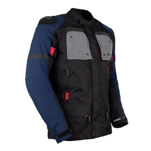 Jaqueta Armor Masculino Preto Azul Vermelho Cinza - TEXX