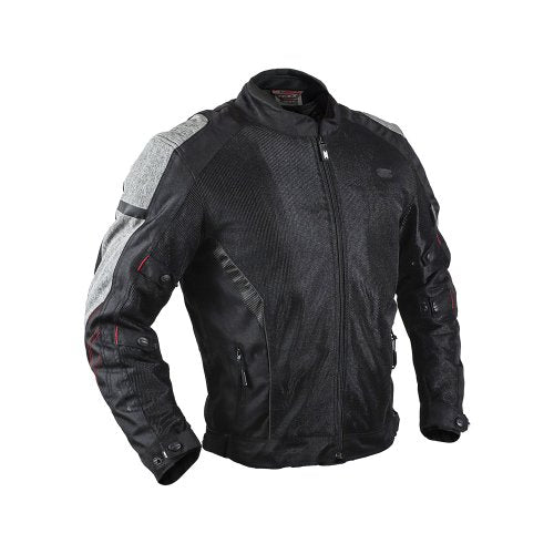 Jaqueta Saga Four Season V2 Masculina Preto e Cinza - TEXX