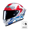 Capacete RPHA 1 Nomaro Vermelho Branco Azul e Cinza - HJC