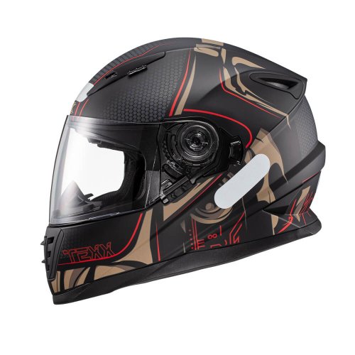 Capacete Fechado Wing Cyrax Vermelho - TEXX