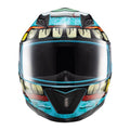 Capacete Fechado Hawk Orc Turquesa - TEXX