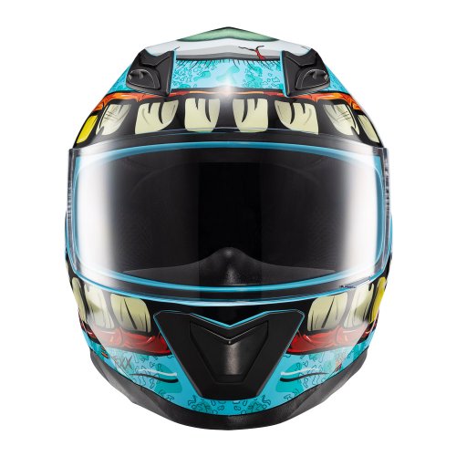 Capacete Fechado Hawk Orc Turquesa - TEXX
