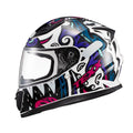 Capacete Hawk - Hunger Rosa e Cinza - TEXX