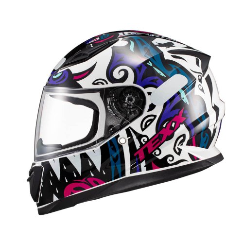 Capacete Hawk - Hunger Rosa e Cinza - TEXX