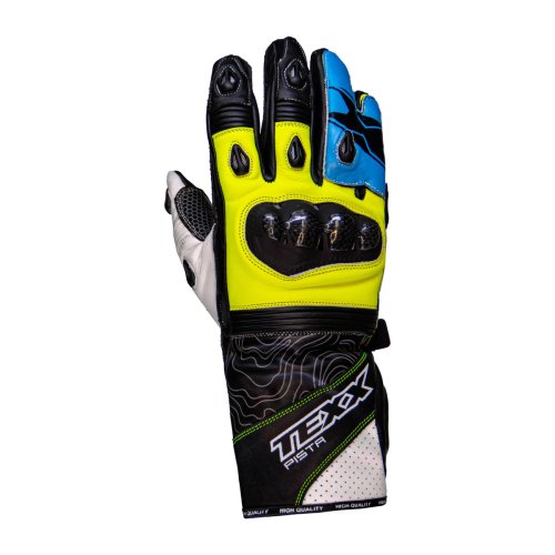 Luvas Pista Azul e Verde - TEXX