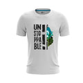 Camiseta Trip Preto Desenho Verde Azul - TEXX