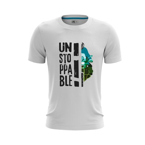 Camiseta Trip Preto Desenho Verde Azul - TEXX