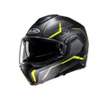 Capacete I100 180 Lorix Cinza Preto Verde - HJC