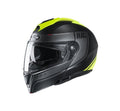 Capacete I90 Davan Preto e Verde - HJC