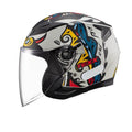 Capacete Ugello Hunger Cinza e Vermelho - TEXX
