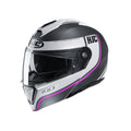 Capacete I90 Davan Preto Branco e Rosa - HJC