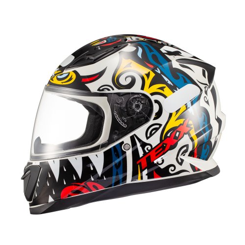 Capacete Hawk - Hunger Cinza e Amarelo - TEXX