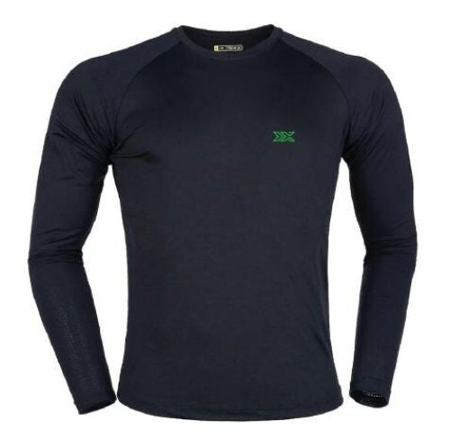 Camiseta Segunda Pele Longa Season V2 Preto - TEXX