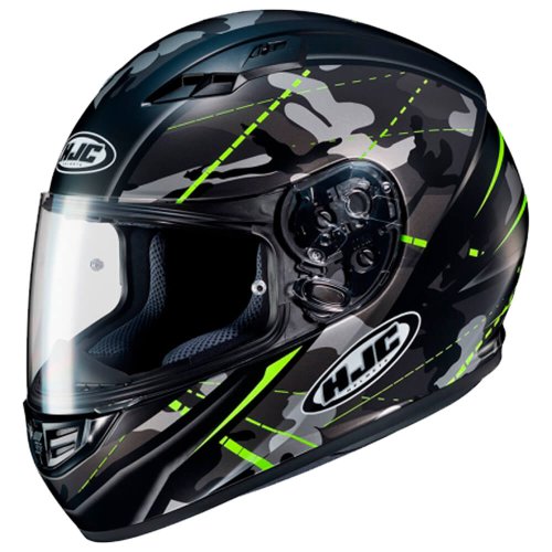Capacete Cs 15 Songtan Preto C/ Amarelo - HJC
