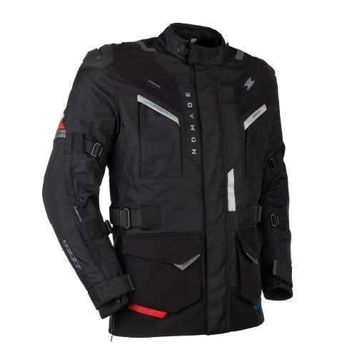 Jaqueta Nomade Masculina Branco Azul Vermelho - TEXX