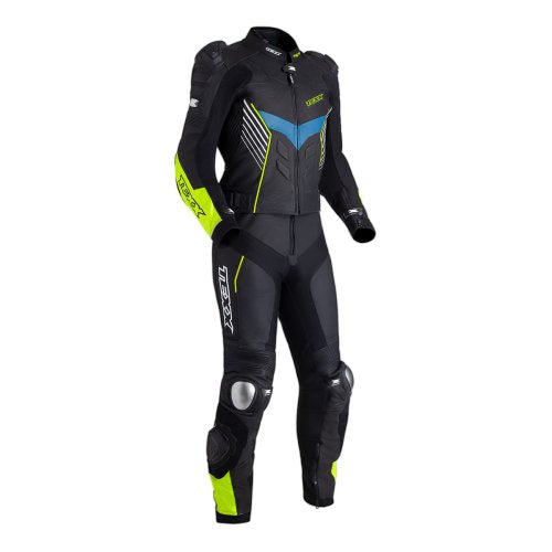 Macacão 2 Peças Pista Preto Azul e Verde - TEXX