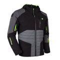 Jaqueta Miami Cinza Preto Verde - TEXX