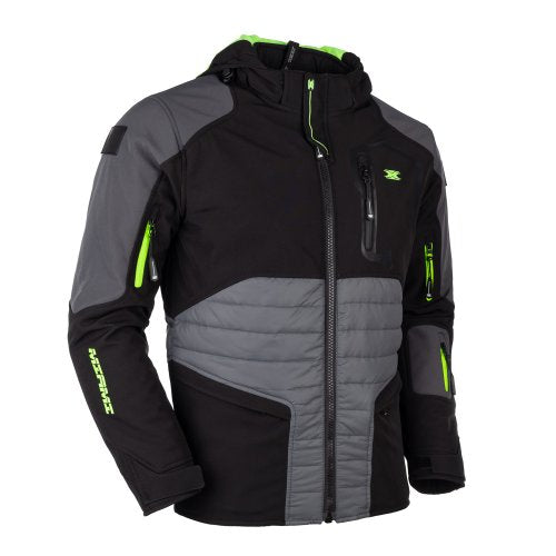 Jaqueta Miami Cinza Preto Verde - TEXX