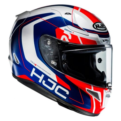 Capacete RPHA 11 Chakri Azul e Vermelho - HJC
