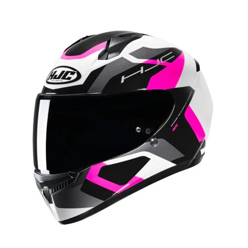 Capacete C10 Tins Branco Cinza Preto - HJC