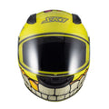 Capacete Two Zombie Verde Fosco Transf Verde - SKY