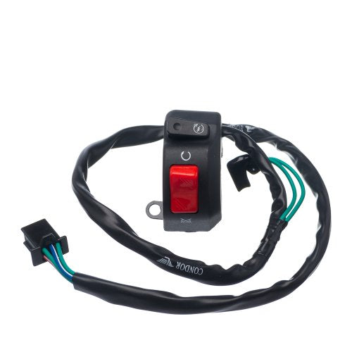 Conjunto Interruptor de Emergência e Partida - CONDOR - XTZ 150 CROSSER ESD (2015 a 2022)
