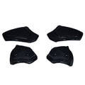 Raspador Par Subs. Nylon Macacão Pista Preto P - TEXX