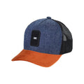 Bone Trucker Jeans Azul e Preto - TEXX