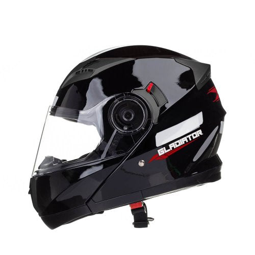 Capacete Gladiator Preto Brilhante - TEXX
