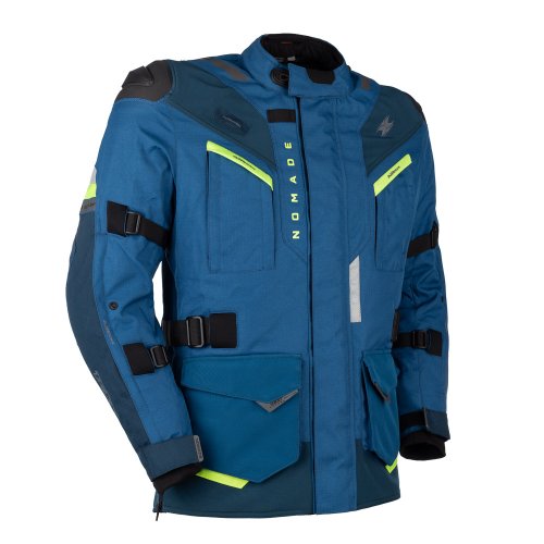 Jaqueta Nomade Masculina Azul Verde - TEXX