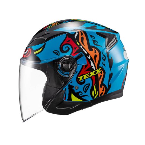Capacete Ugello - Hunger Azul - TEXX
