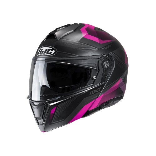 Capacete I90 Lark Rosa e Preto - HJC