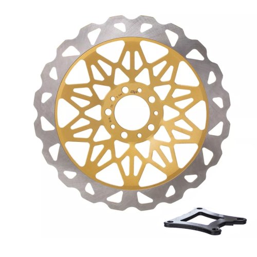 Disco de Freio Dianteiro 320 mm Dourado - GP7 - CG 150 (2009 a 2015)