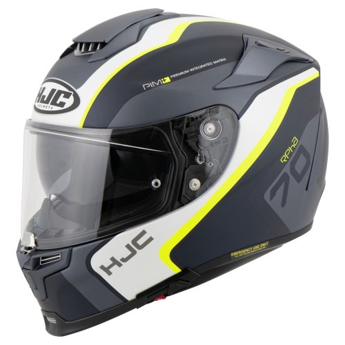 Capacete RPHA 70 Kroon Preto Branco e Verde - HJC