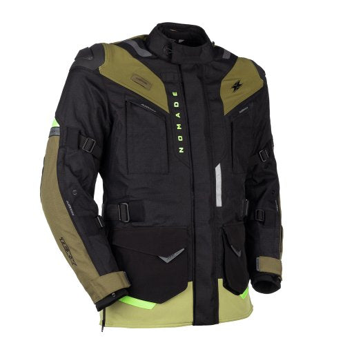 Jaqueta Nomade Masculina Preto Verde - TEXX
