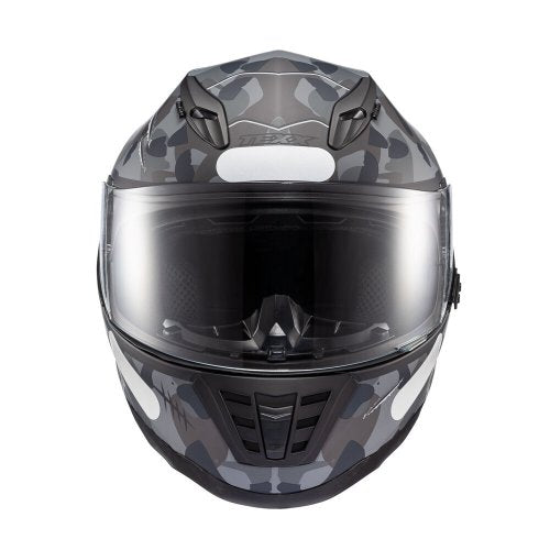 Capacete Full Face Wing Airforce Preto e Cinza - TEXX