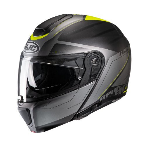 Capacete RPHA 90S Cadan Preto Cinza e Verde - HJC