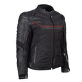 Jaqueta Falcon V2 Feminina Ld Preto Vermelho - TEXX